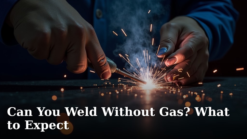 Can You Weld Without Gas? What to Expect
