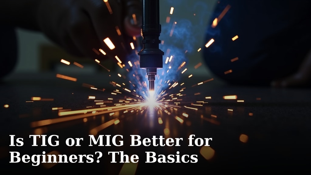 Is TIG or MIG Better for Beginners? The Basics