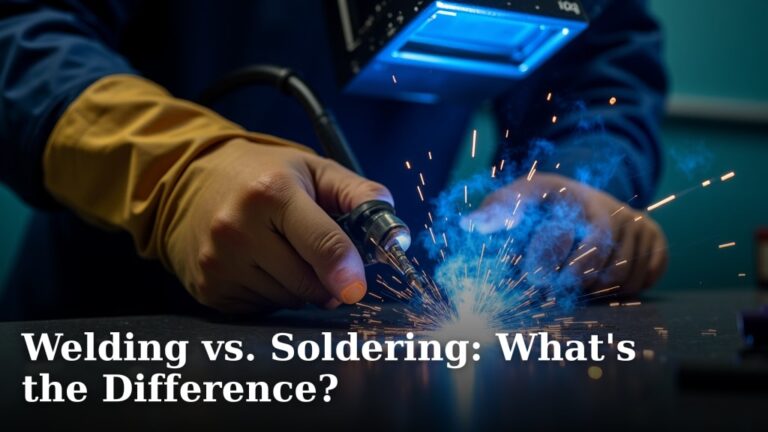 Welding vs. Soldering: What's the Difference?