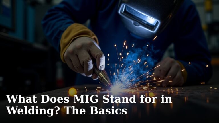 What Does MIG Stand for in Welding? The Basics