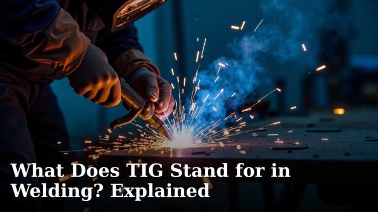 What Does TIG Stand for in Welding? Explained