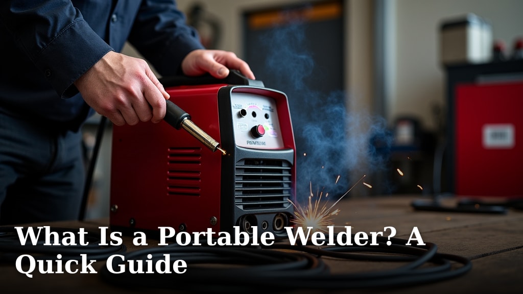 What Is a Portable Welder? A Quick Guide