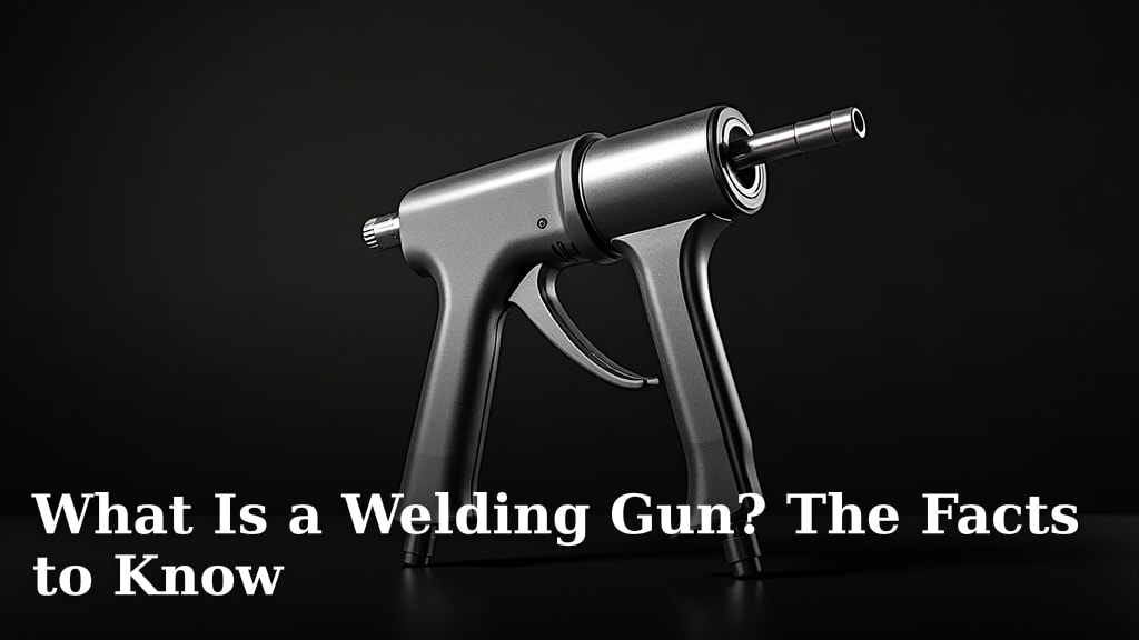 What Is a Welding Gun? The Facts to Know
