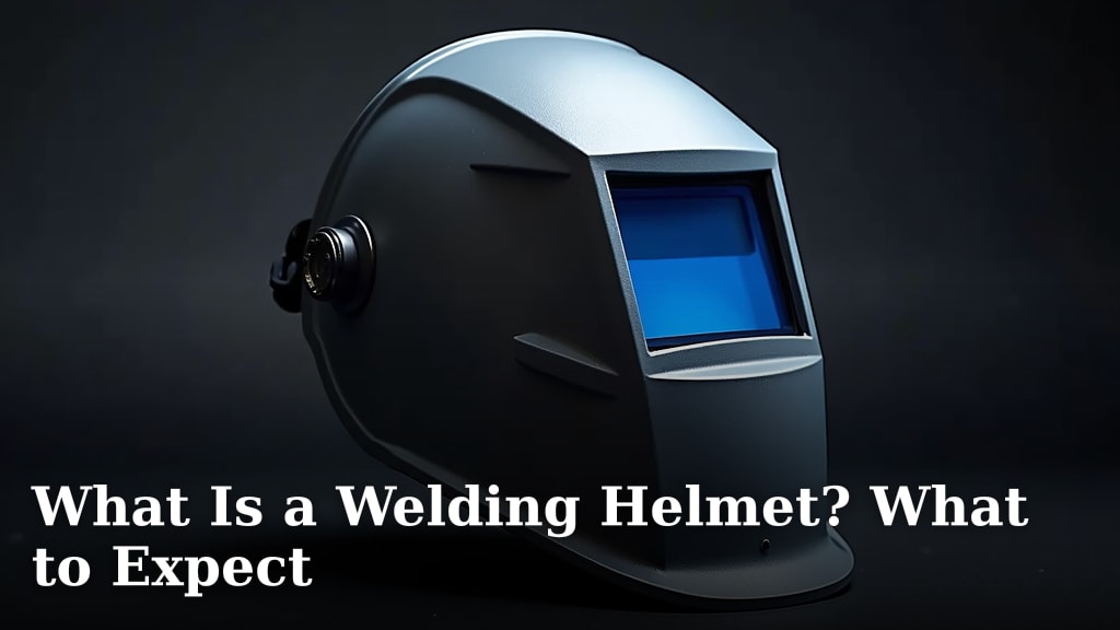 What Is a Welding Helmet? What to Expect