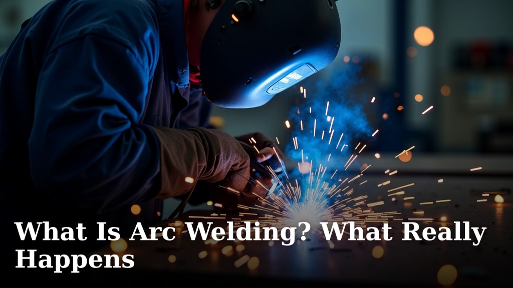 What Is Arc Welding? What Really Happens