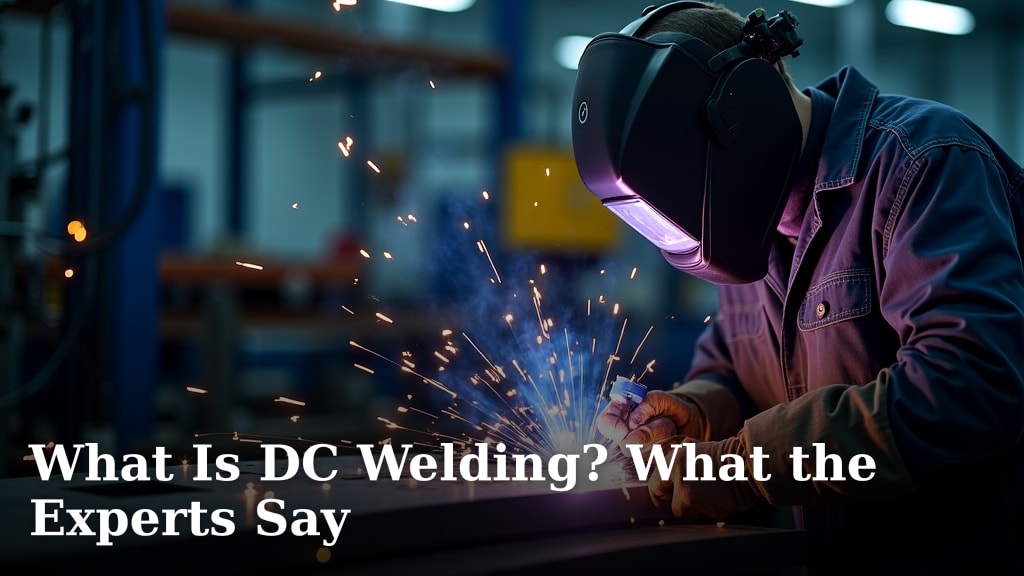 What Is DC Welding? What the Experts Say