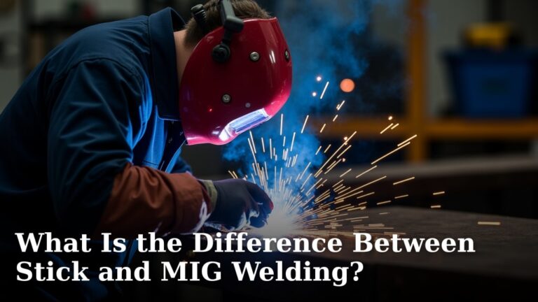What Is the Difference Between Stick and MIG Welding?