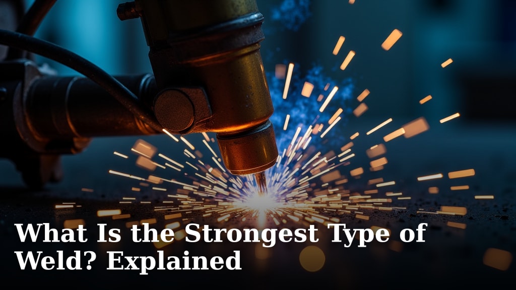 What Is the Strongest Type of Weld? Explained